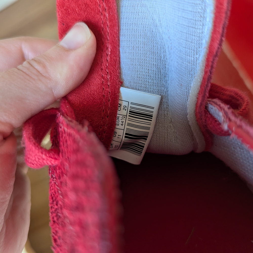 Puma Red Athletic Shoes - Picture 4 of 9